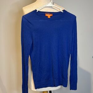 Joe Fresh 100% merino wool Vibrant Blue Knit Top
